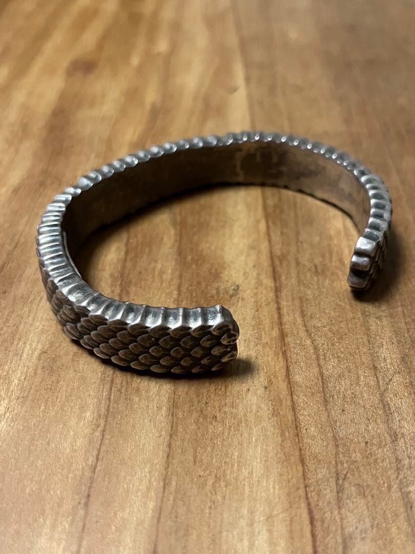 ナバホ ネイティブ ビンテージ バングル リンチシルバースミス ウィングロック