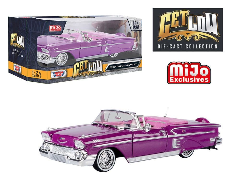 モーターマックス　1958シボレー・インパラ・コンバーチブル・ローライダー