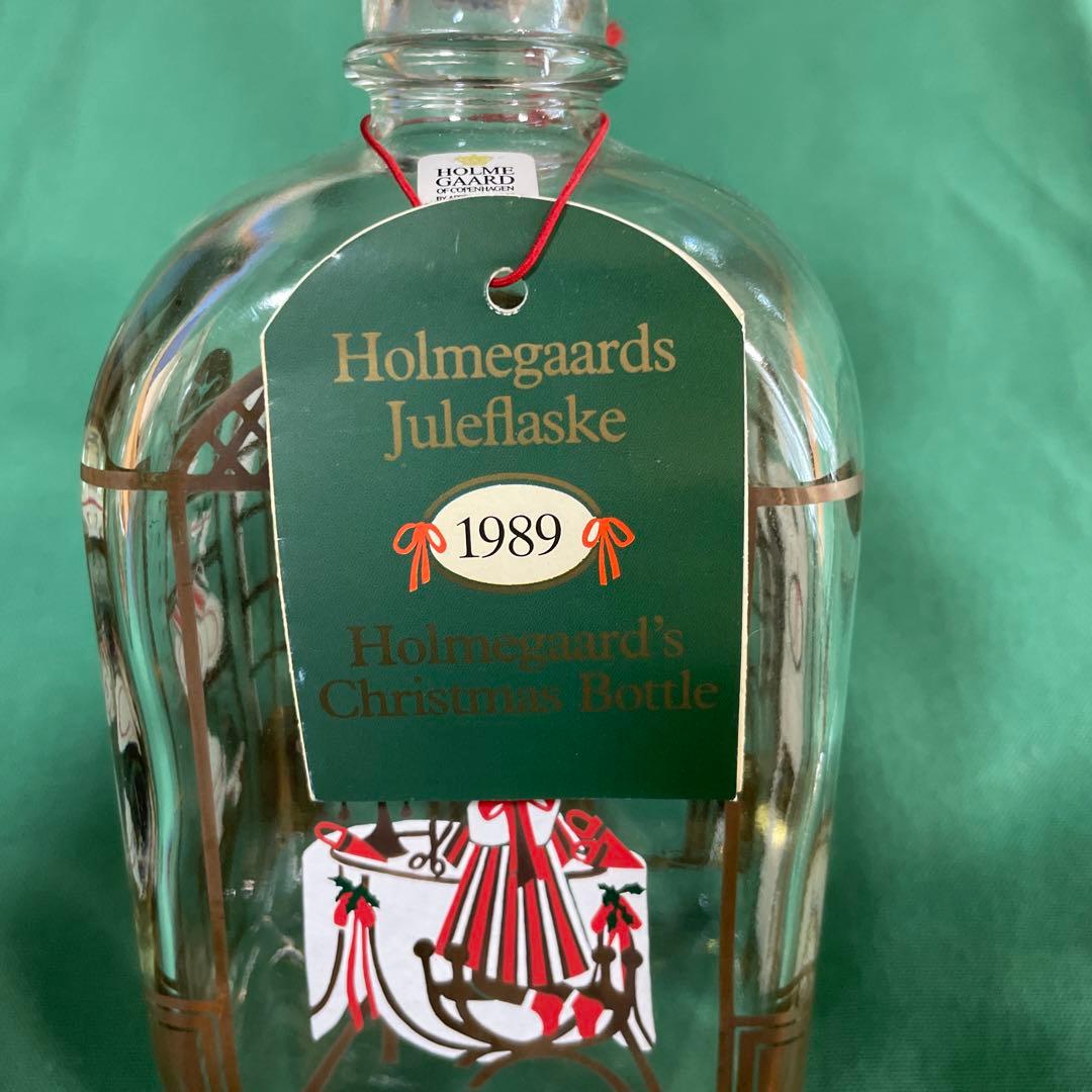 Holmegaard ホルムガード クリスマスボトル 1988〜1990年3本