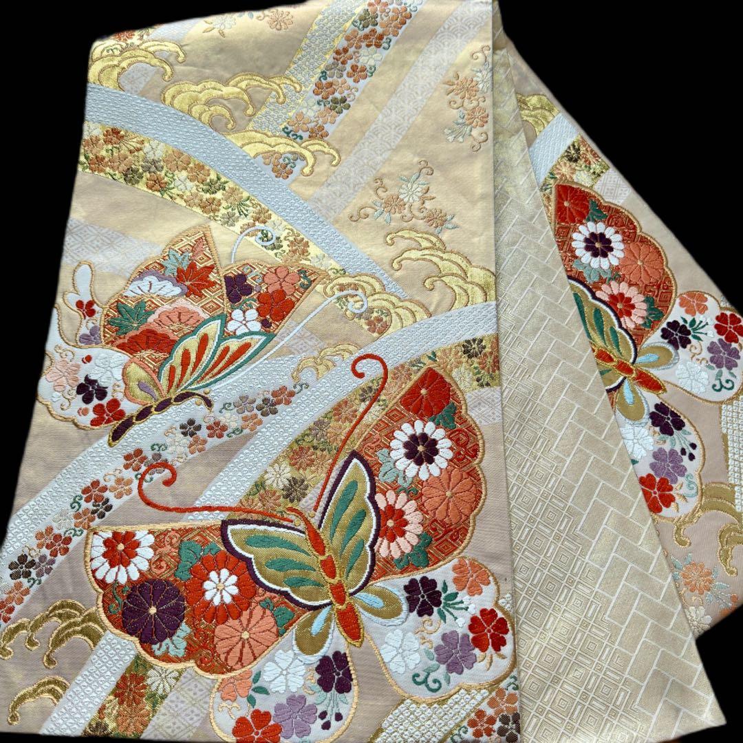 上質 振袖フルセット 手挿し友禅 古典柄 トールサイズ 168cmまで