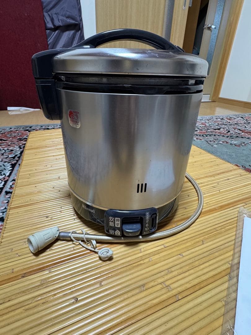 リンナイ ガス炊飯器2〜11合炊き RR-100GS-C都市ガス12A 13A - メルカリ