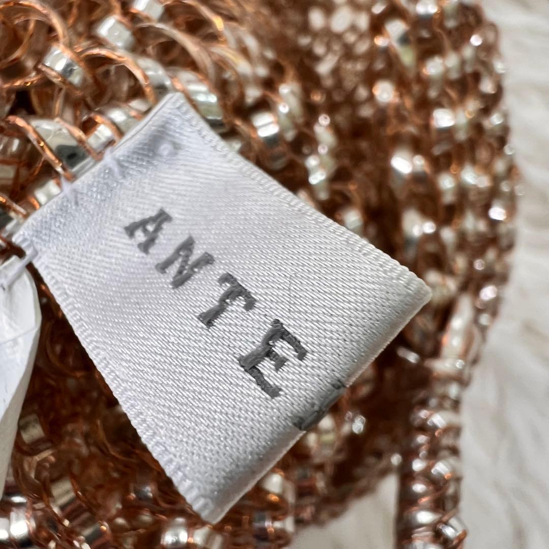 極美品！アンテプリマ ピンク リボン パール　NASTRO/ナストロ