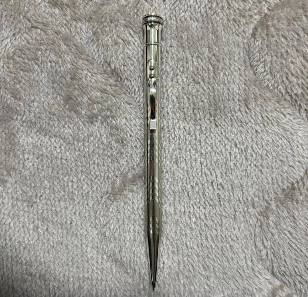 プラチナ　シャープ　早川式繰出鉛筆　復刻版　2009年　モデル　シルバー レトロ
