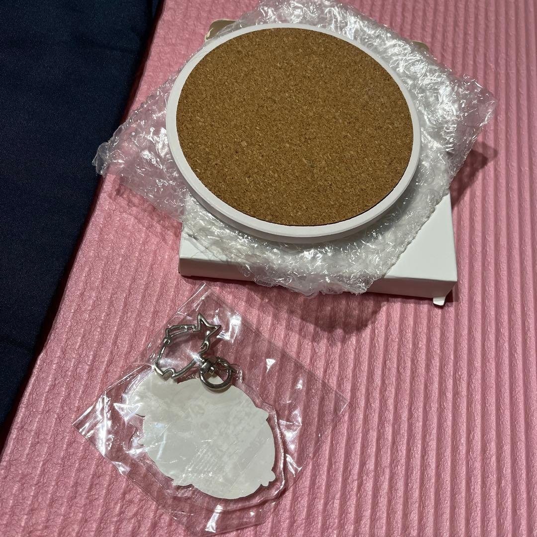 となりのにゃんこ ミケ クリーム マスコット エコバッグ コースター まとめ売り