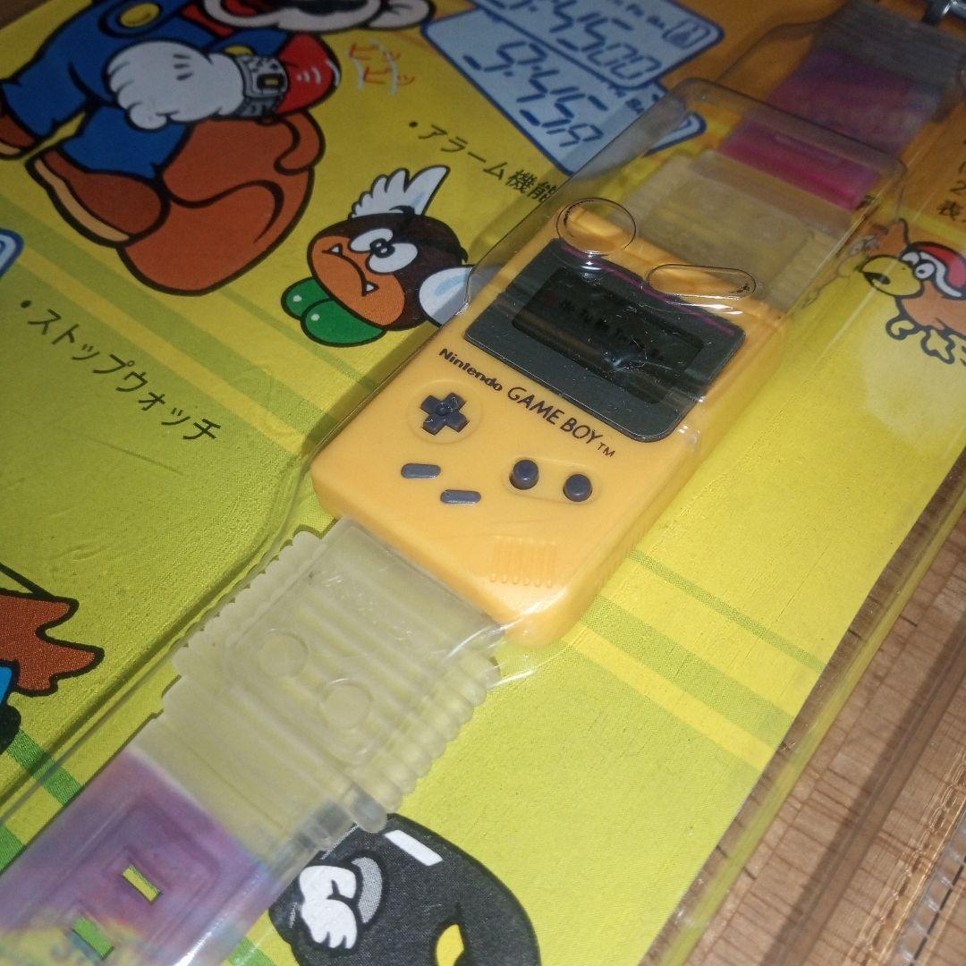 スーパーマリオ　 GAMEBOY　腕時計４本セット　未開封　当時物　任天堂