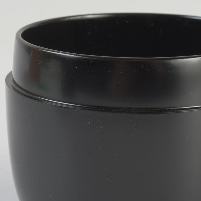 茶道具 山中塗 坂下雄峰作 黒中棗 共箱 V 9829 - メルカリ