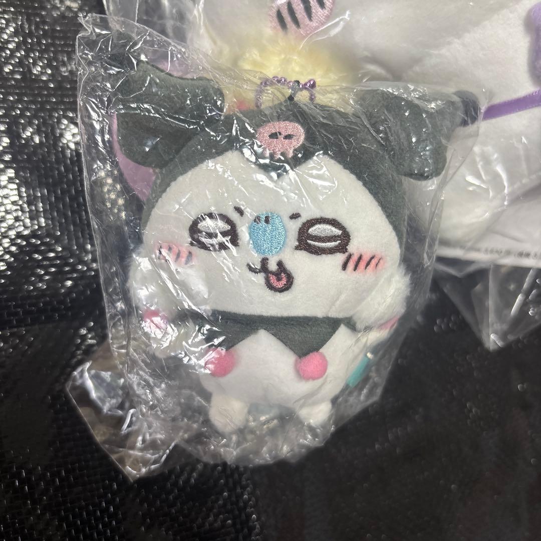 ちいかわ サンリオ マスコット モモンガ クロミ　3点セット