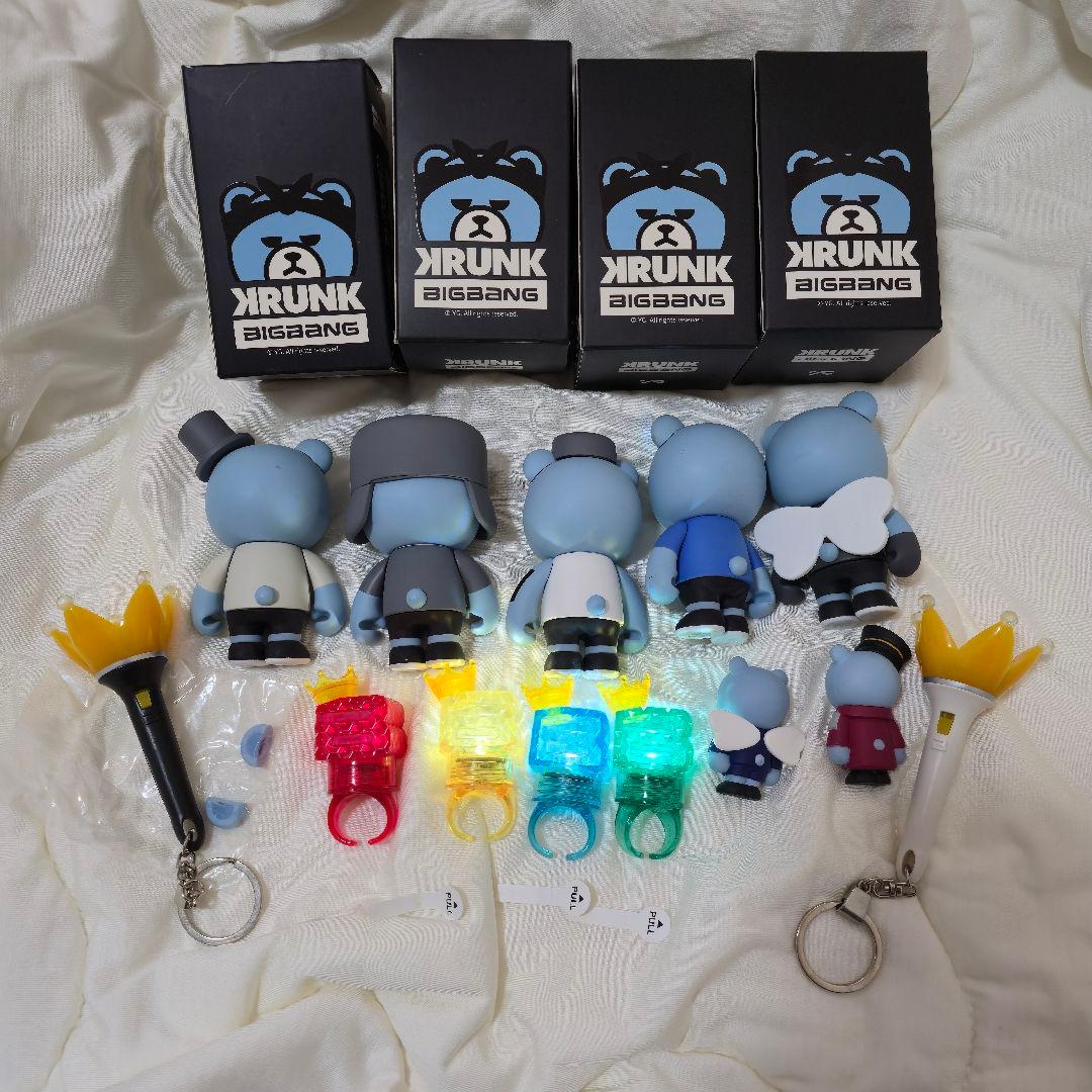 BIGBANG KRUNK ART TOY ミニペンライト各種
