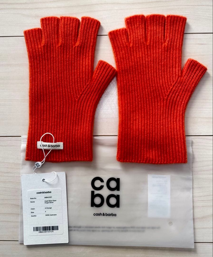 cash & barba キャッシュベイビー グローブ black