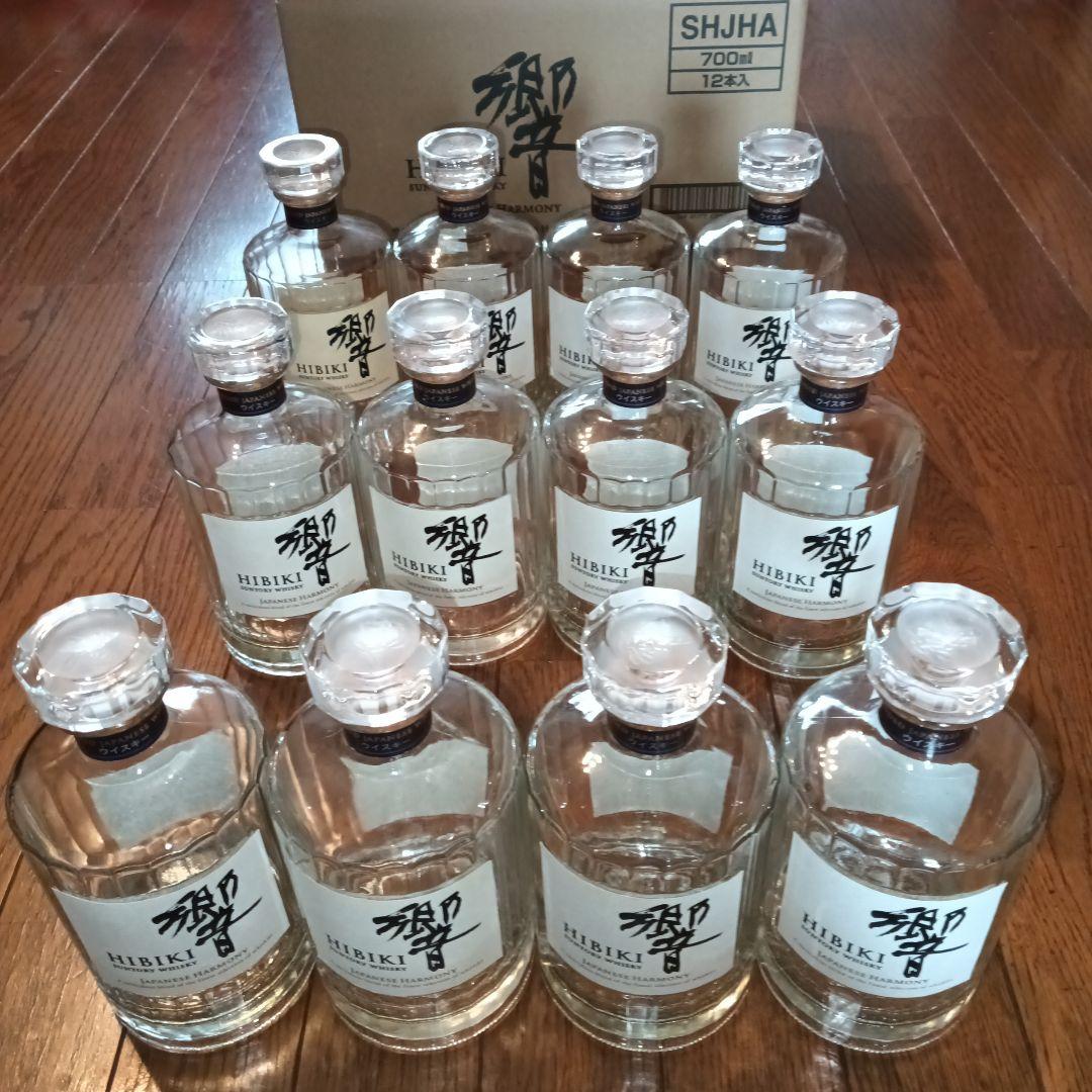 響　ジャパニーズハーモニー　空瓶　12本 サントリー 響 ジャパニーズハーモニー 空瓶 12本 - メルカリ