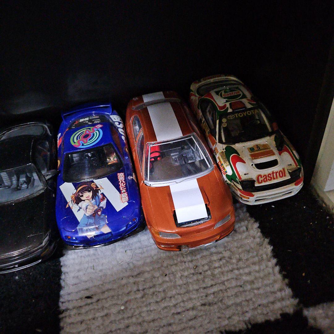 1/24 プラモデル完成品セット　タミヤ　フジミ　希少廃盤車