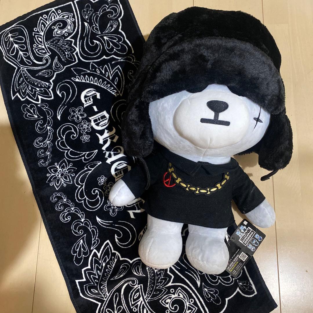 BIGBANG KRUNK G-DRAGON超BIGぬいぐるみ（タグ付き）セット - メルカリ