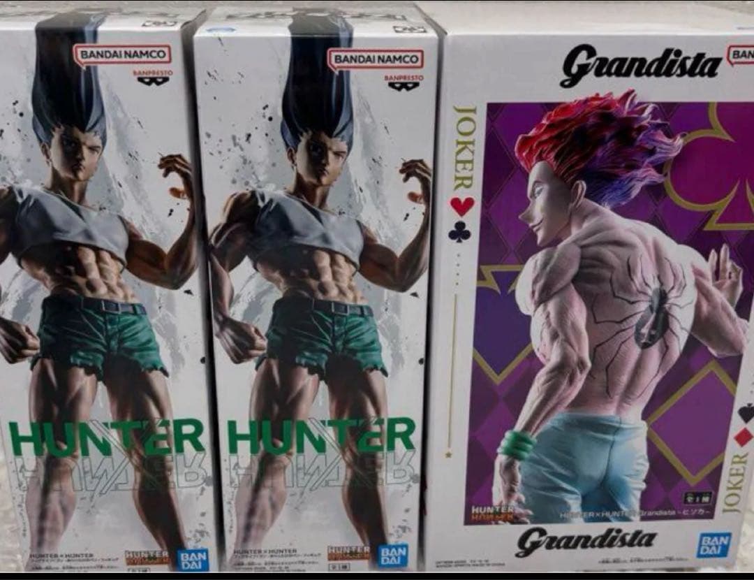 ハンターハンター グランディスタ ヒソカ ゴンさん ボールペン 3個セット