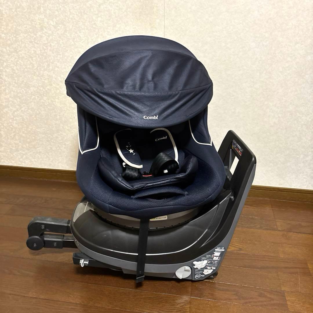 【良品】Combi クルムーヴ ISOFIX シンプライト 新生児OK