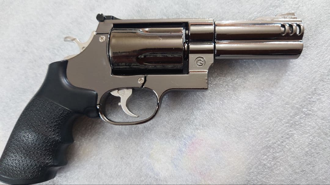 1:2サイズ　ミニチュアガン　S＆W　M500 銃身✕2