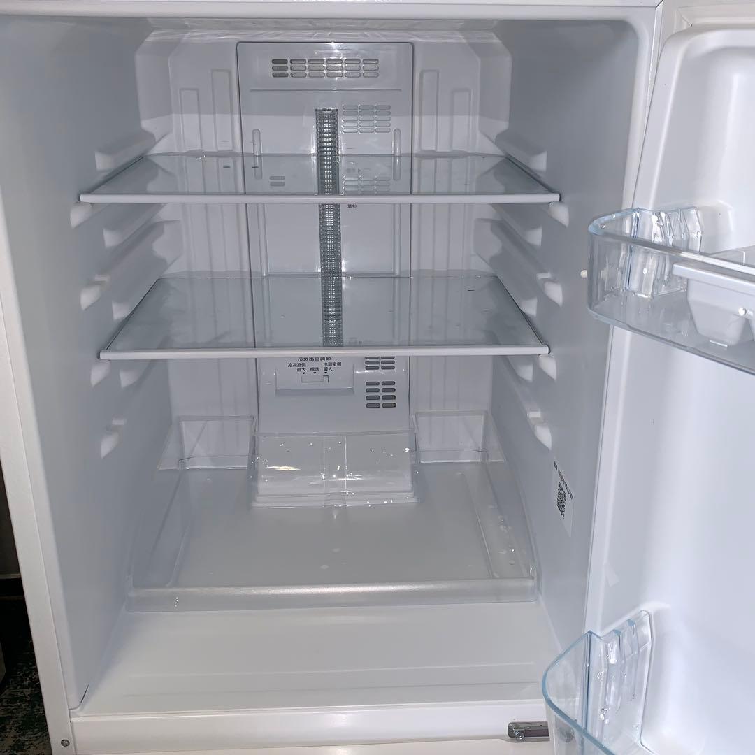 9h34 2019年製 138L 2ドア冷蔵庫 NR-BW14CJ-W 単身用