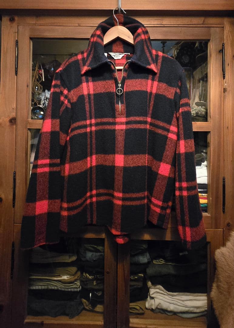 VINTAGE 70's Woolrìch Pullover Buffalo