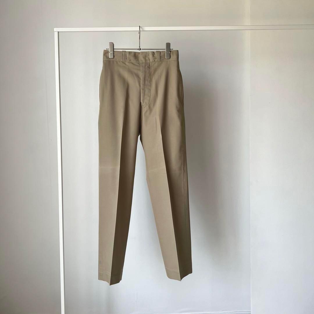 【レディース・デッドストック】60s US Armyチノ パンツ 米軍実物26