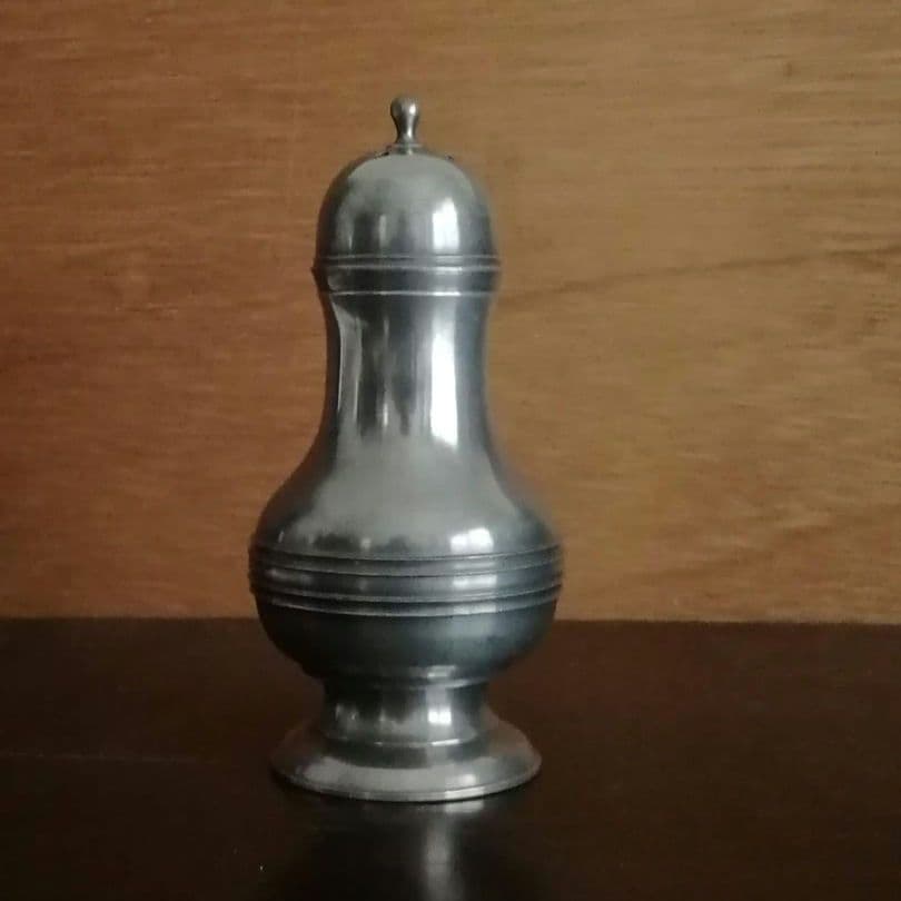 世界の名品　john somers　ピューター調味料入れ　ペッパーシェイカー