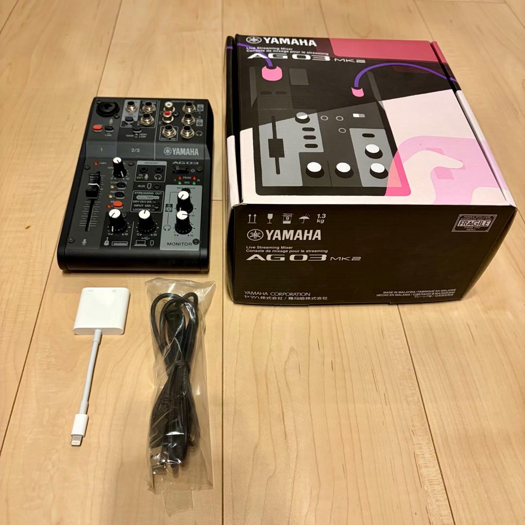 YAMAHA AGO03 MK2 [ アップル純正 カメラアダプタ付き] - メルカリ