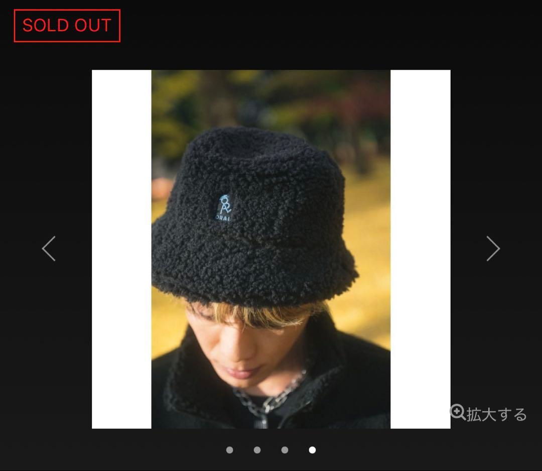 THE ORAL CIGARETTES もこもこボアブルゾン&もこもこボアハット