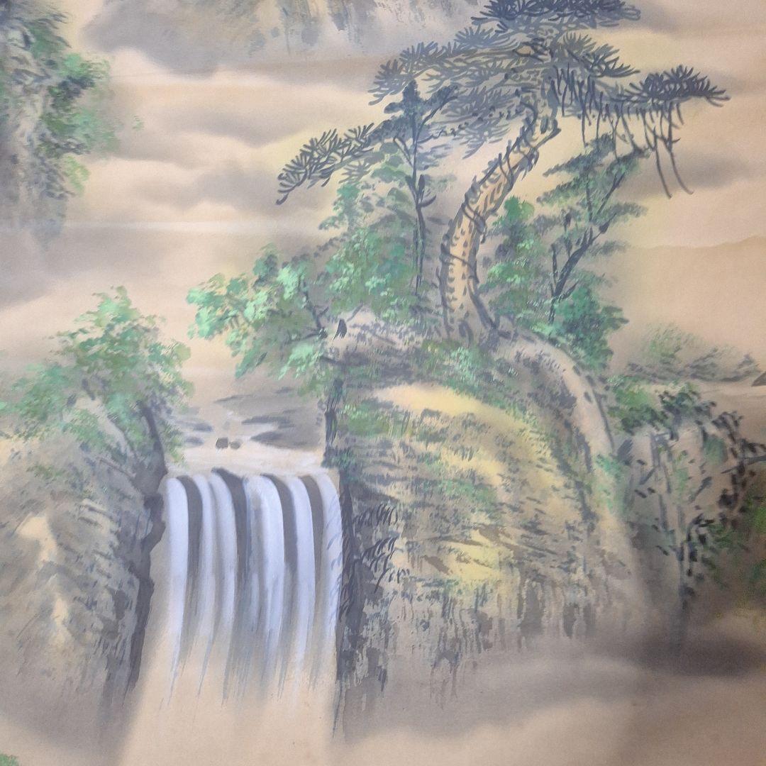 川合玉堂/笹図/桐共箱太巻箱付/布袋屋掛軸HJ-383 1594 | 香老舗 薫玉堂