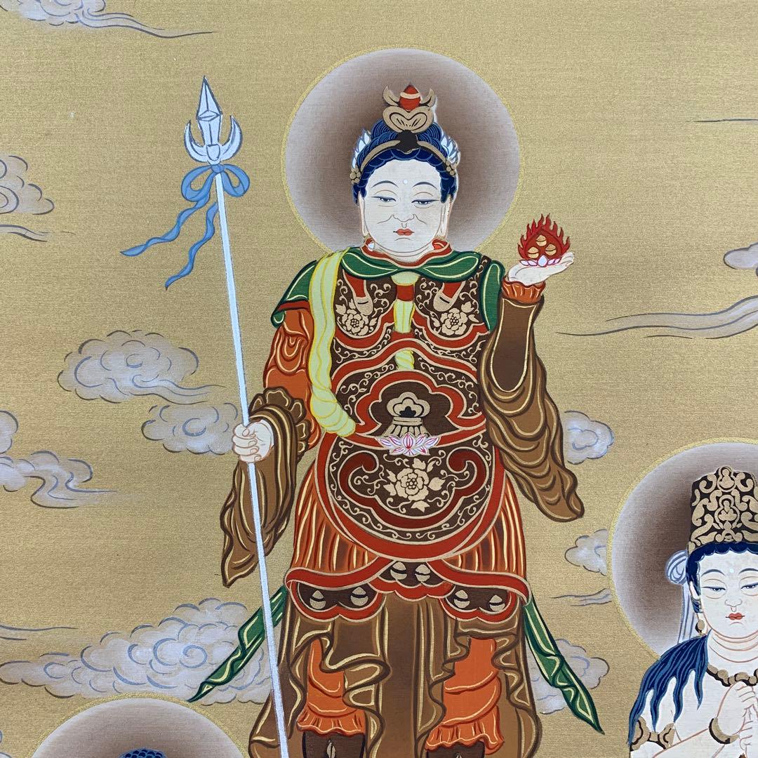 掛け軸3本 ①国井幸雪作 十三佛②佐藤眉山作 春慶