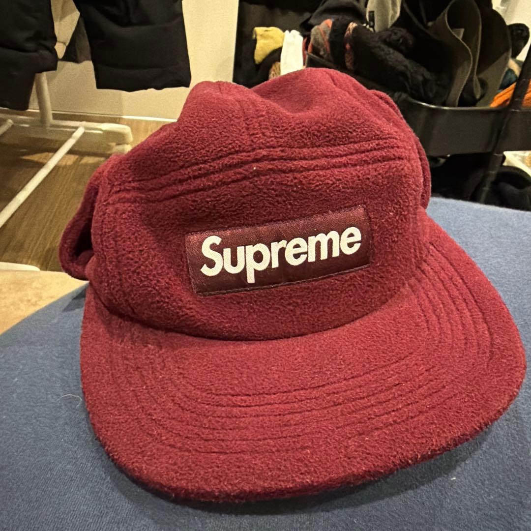 Supreme POLARTEC キャップ M/L ☆美品 Supreme Polartec Ear Flap New Era Cap シュプリーム ポーラ