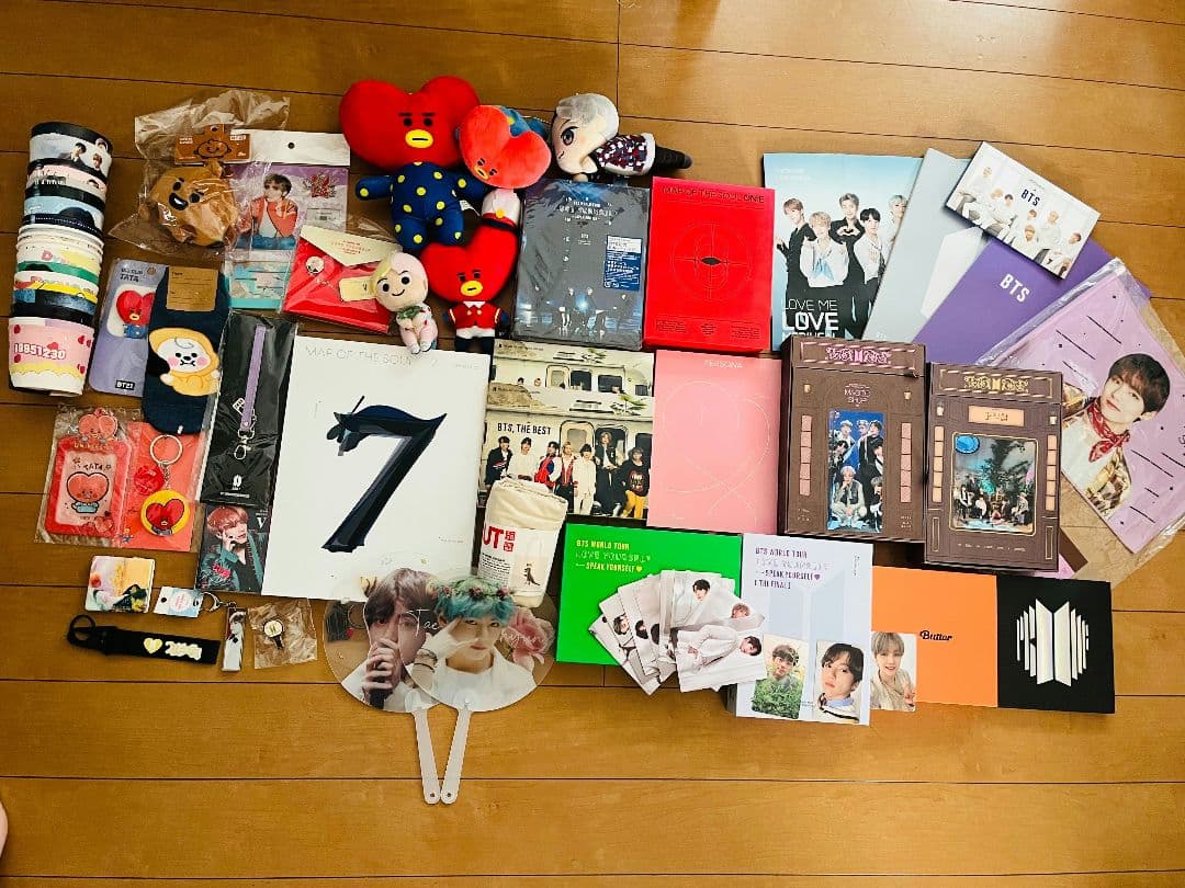 bts グッズCD公式非公式まとめ売り