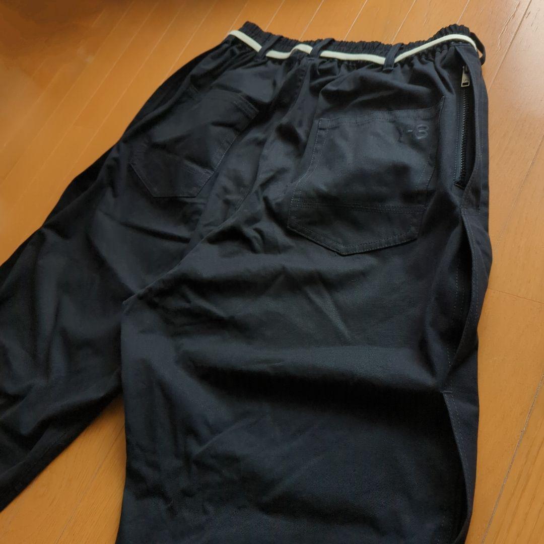 Y-3 M CANVAS WORKWEAR CROPPED PANTS ブラック - メルカリ