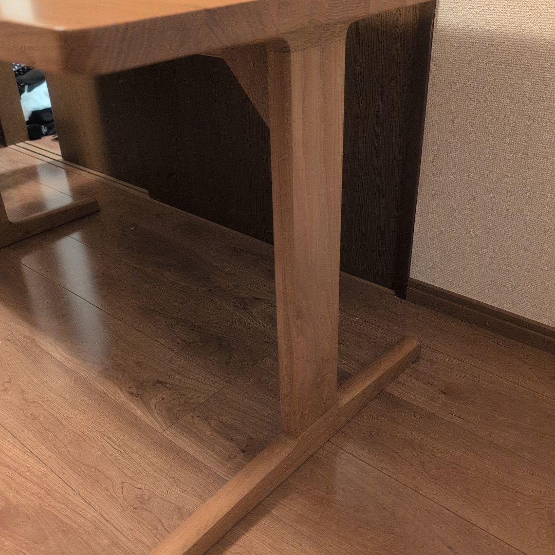 無印良品 ダイニングテーブル 幅130×奥行70×高さ65cm オーク