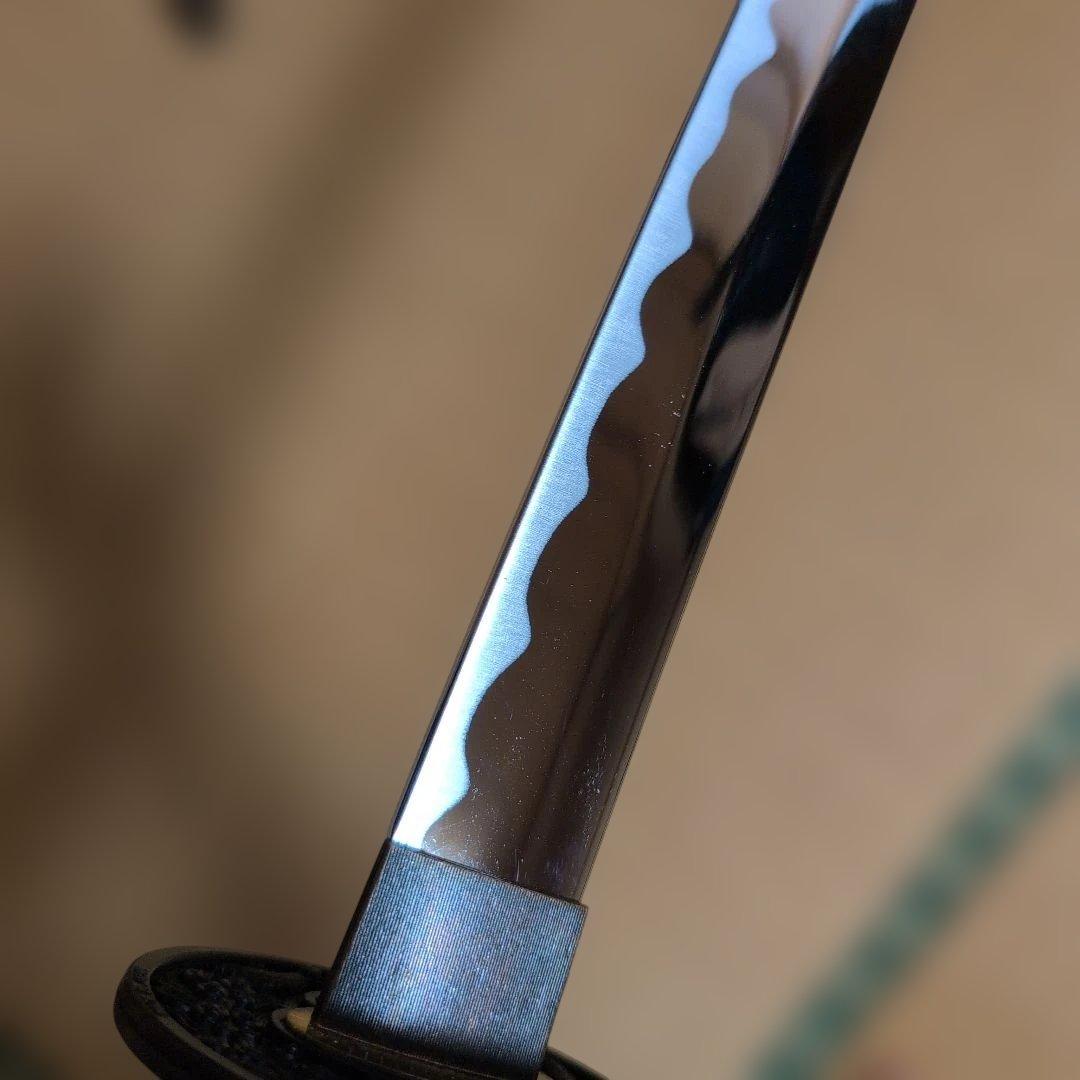 ✰週末価格✰　模造刀『マーブル青・グラデーション拵え』