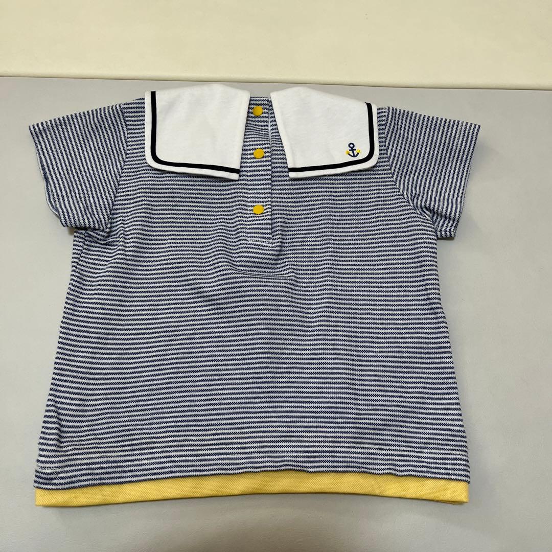 familiar 半袖セーラーTシャツ