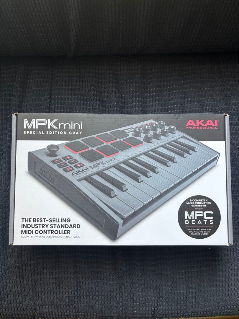 AKAI mpk mini special edition grey｜AKAI MPK mini 特別版グレー