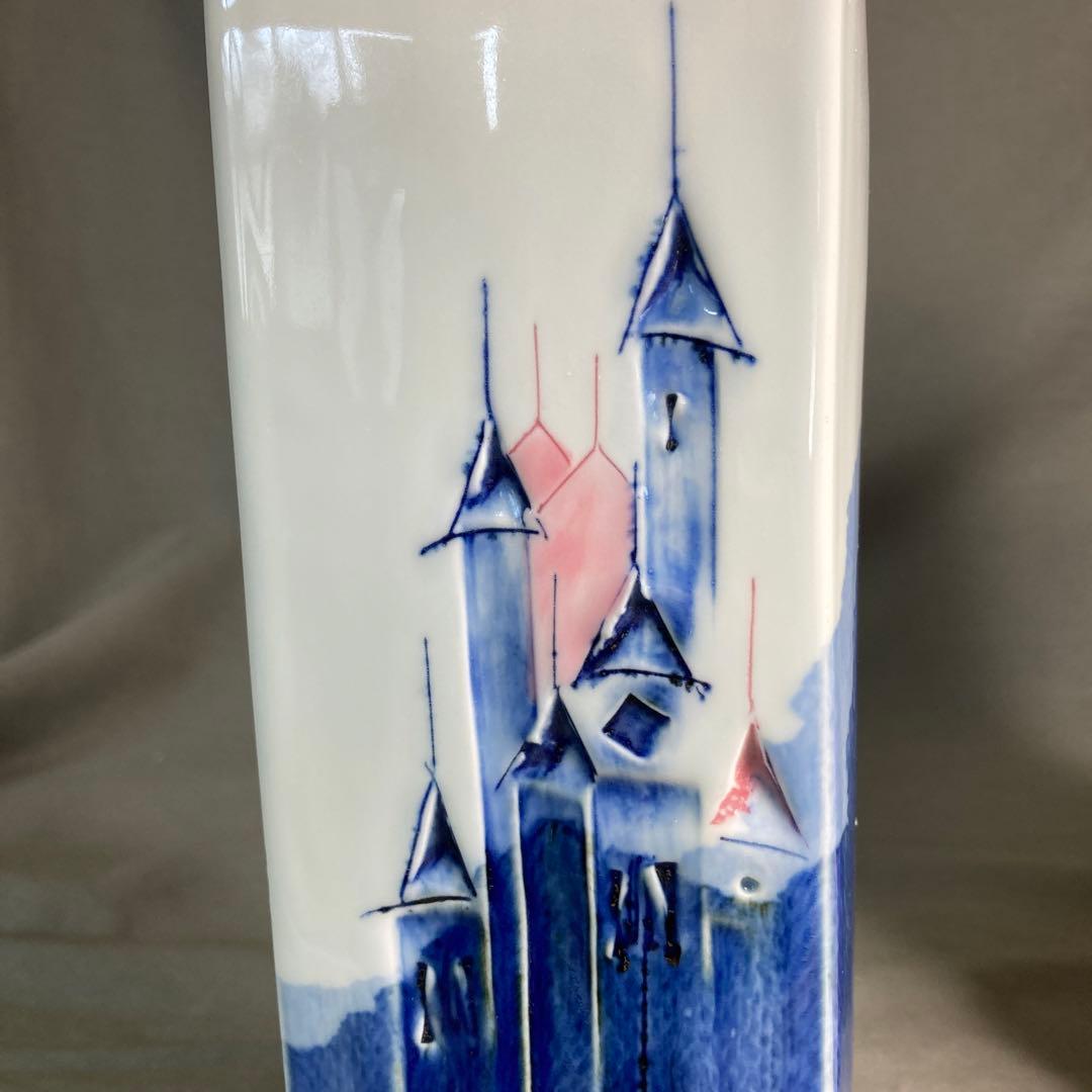 辻毅彦】日本現代工芸 日本の名窯 日展特選作家 聡窯 辻毅彦作 聖教会