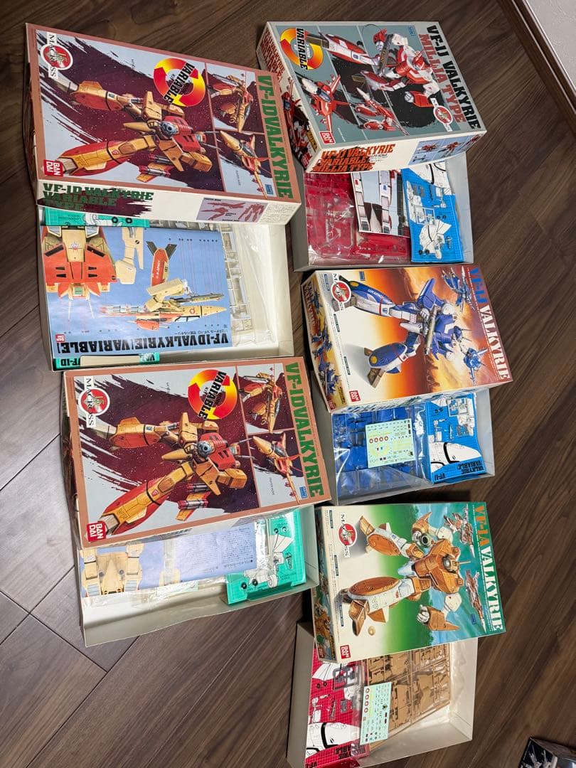 超時空要塞マクロス15周年バンダイバルキリープラモデルセット