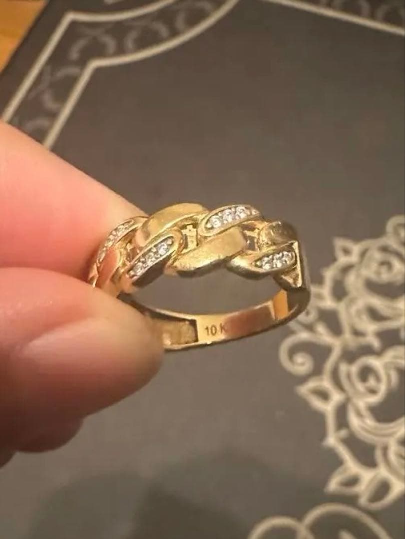 【最終価格】avalanche 10k リング 箱あり