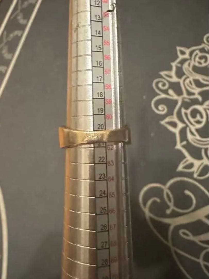 【最終価格】avalanche 10k リング 箱あり