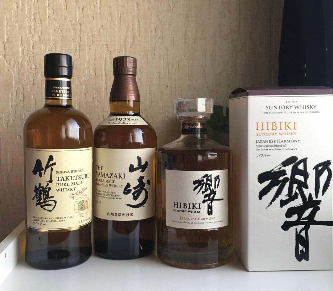 山崎12年 響 山崎 余市 竹鶴 8本セット 未開栓