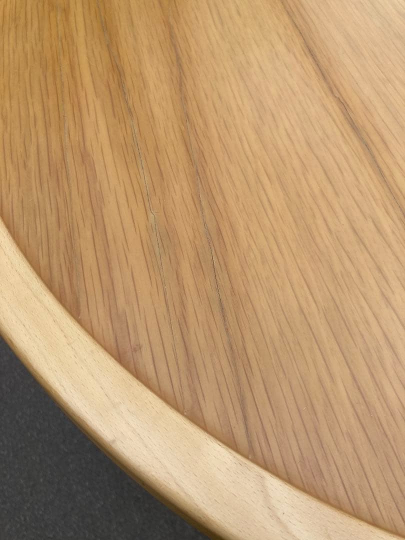 IDC大塚家具　秋田木工　ラウンド　カフェテーブル　ダイニングテーブル　曲木