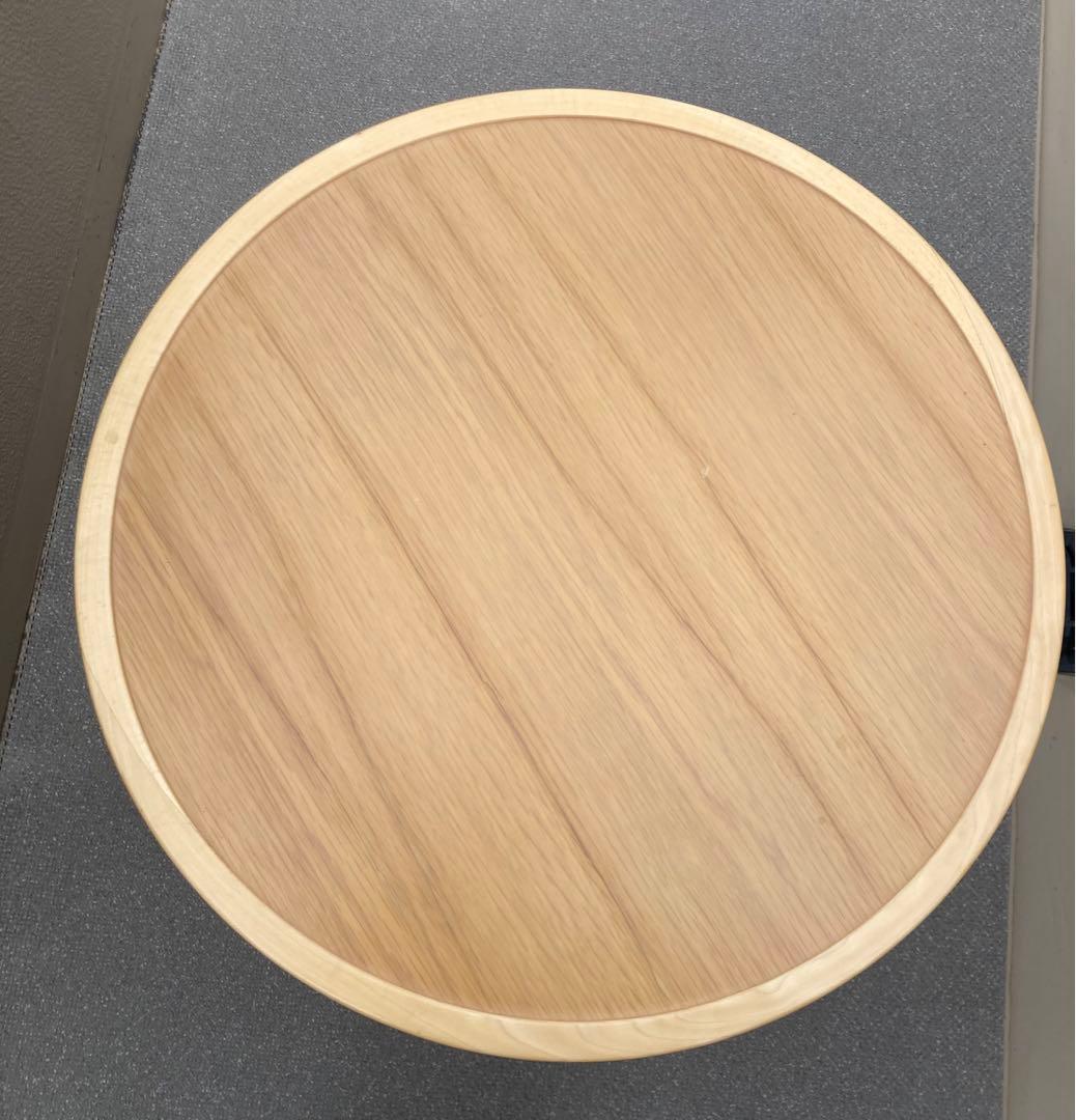 IDC大塚家具　秋田木工　ラウンド　カフェテーブル　ダイニングテーブル　曲木