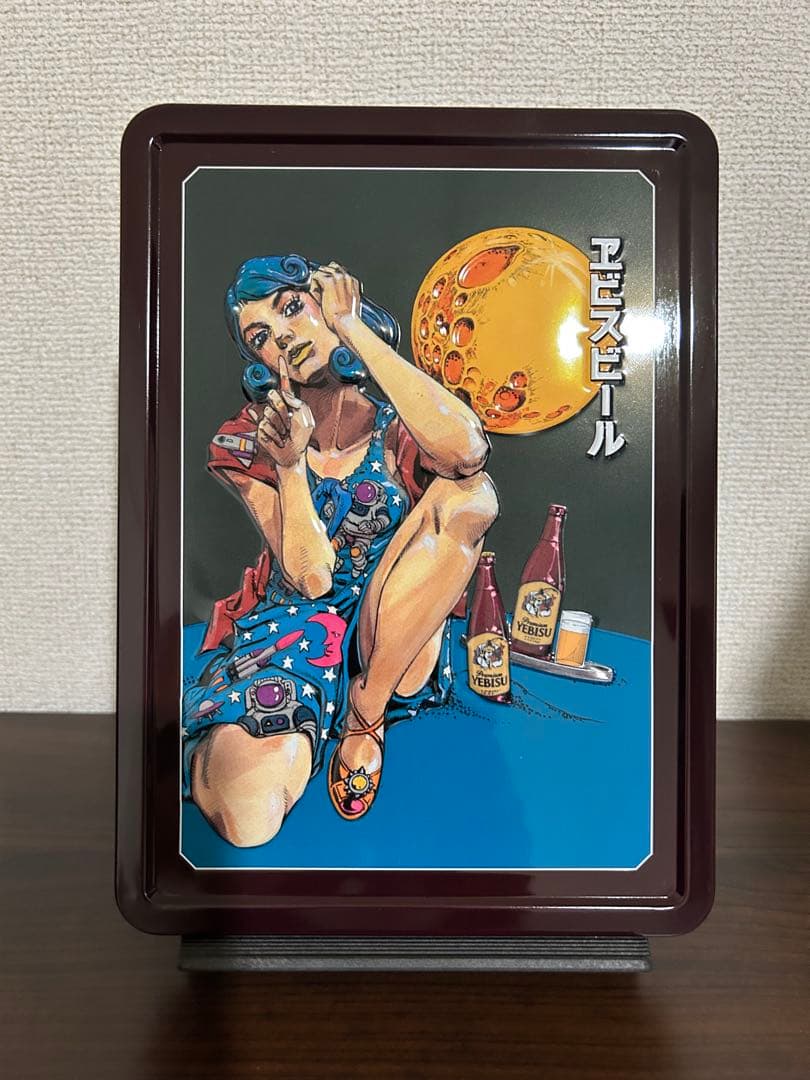 荒木飛呂彦 エビスビール 美人画展 描き下ろし立体缶ムーンライト