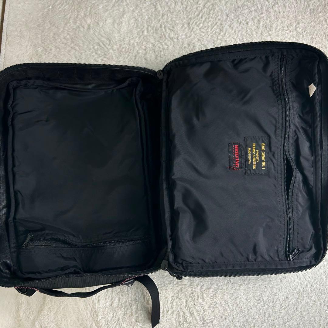 BRIEFING BEAMS PLUS 別注 3way BAG ブラック