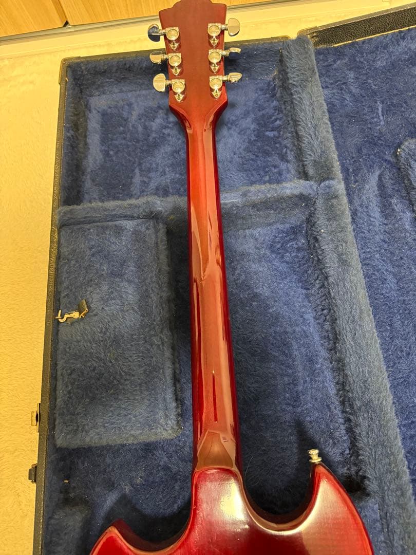 GUILD エレキギター ヴィンテージチェリーレッドSGスタイルハードケース付き