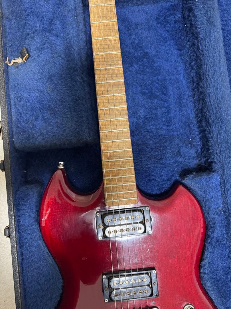 GUILD エレキギター ヴィンテージチェリーレッドSGスタイルハードケース付き