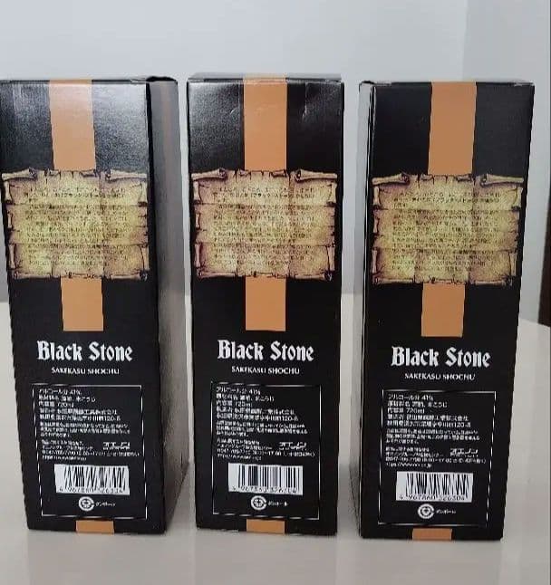 ブラックストーン5年貯蔵 焼酎乙類 720ml 3本 - メルカリ