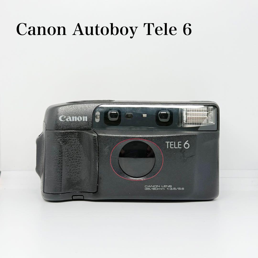 完動品】Canon Autoboy Tele 6 フィルムカメラ 動作確認済み