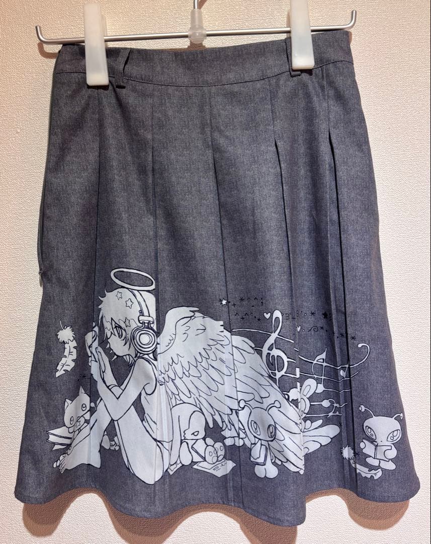 Oliwa × Yumin ha Angel Pleated Skirt