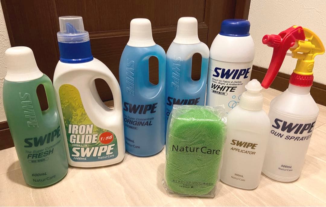 割引 ネイチャーケア・ジャパンスワイプ洗剤セット 食器用洗剤【SWIPE