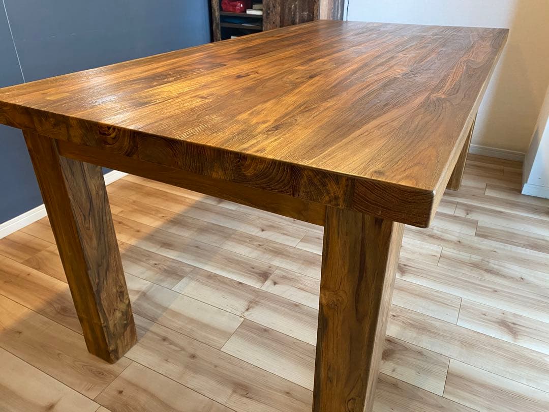 kaja CHISTA/オールドチーク ダイニングテーブル (W180)